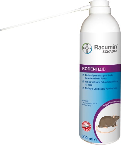 Racumin Rattenschaum gegen Ratten